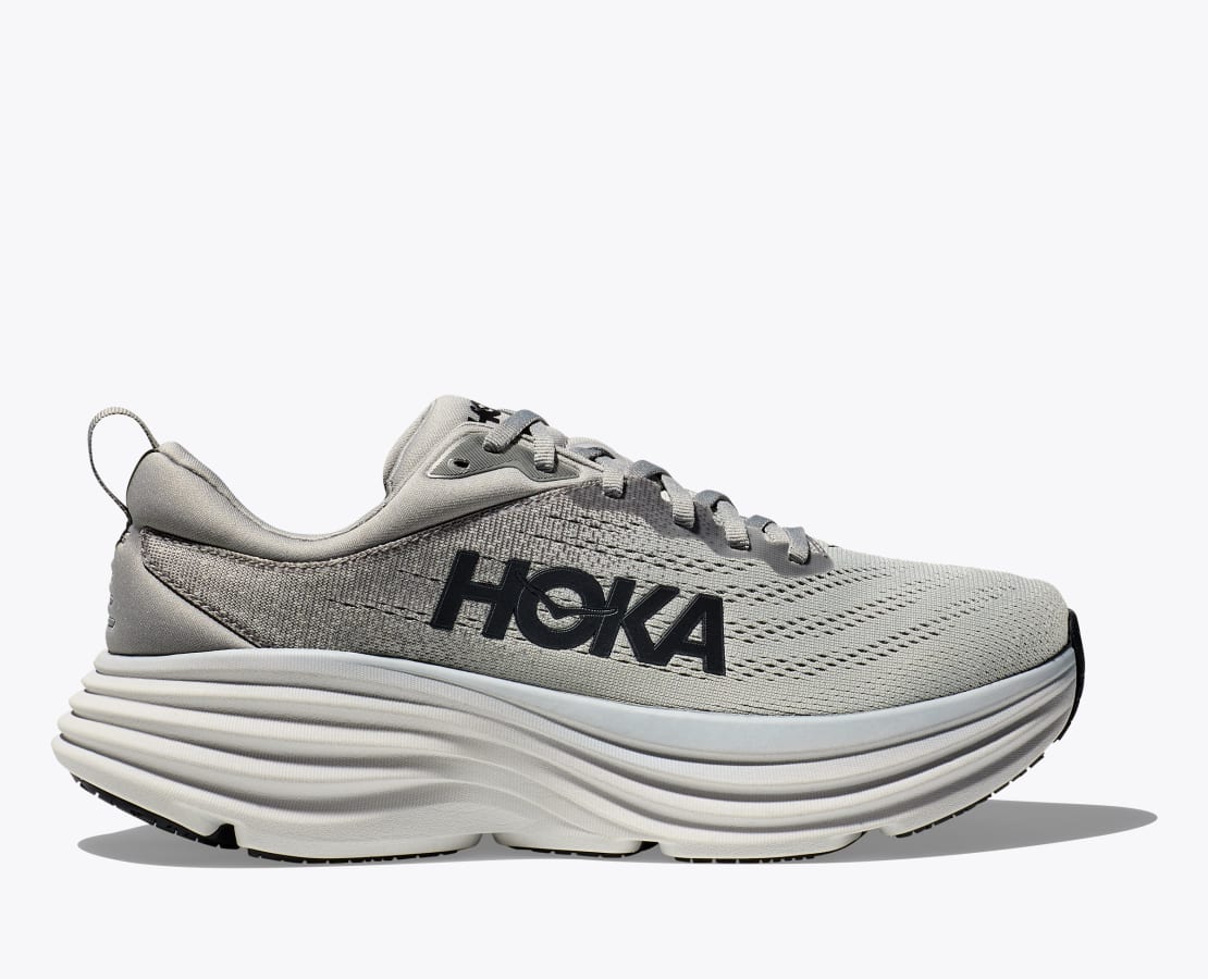 Sharkskin / Harber Mist Hoka Bondi 8 Running Shoes For Men