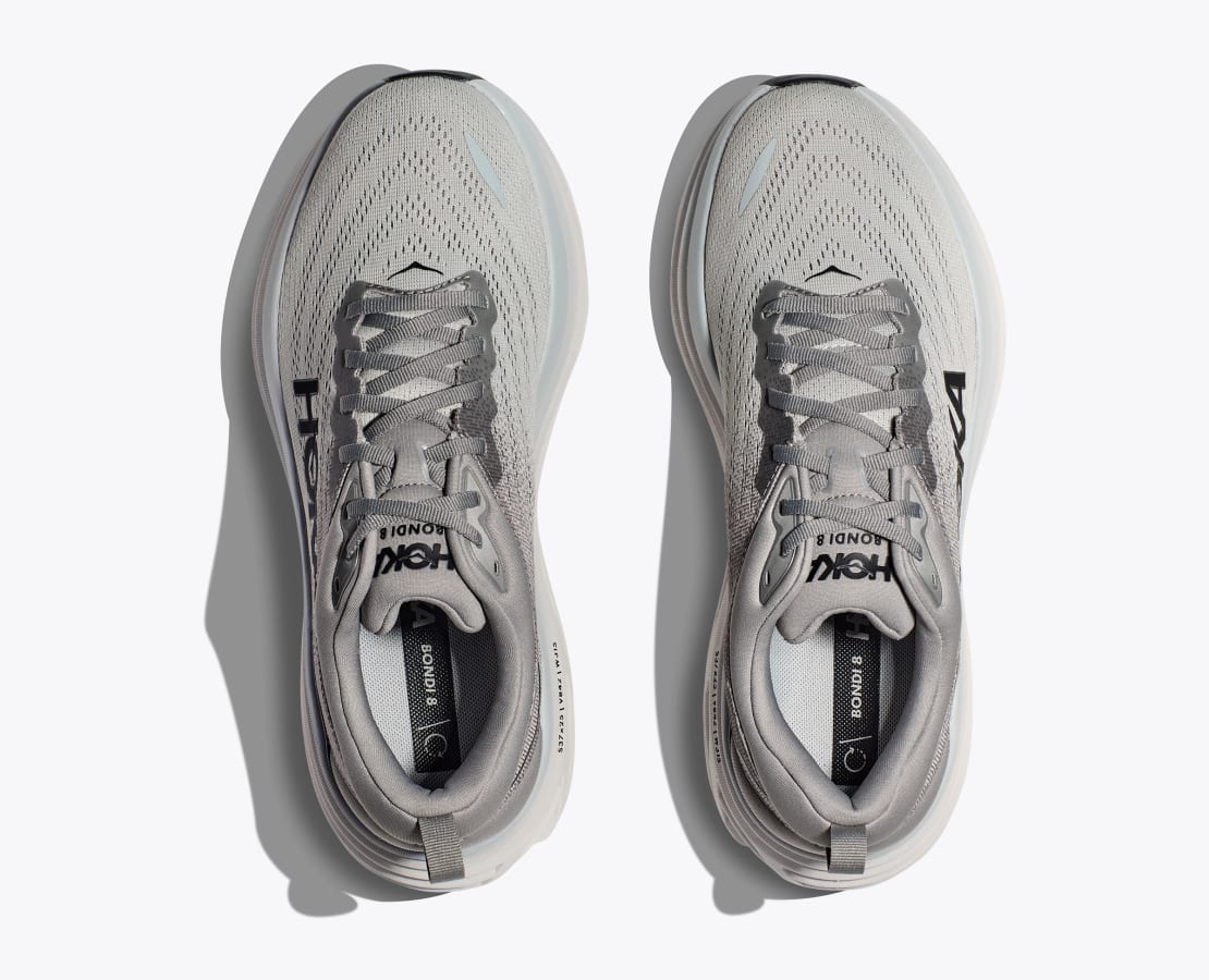 Sharkskin / Harber Mist Hoka Bondi 8 Running Shoes For Men