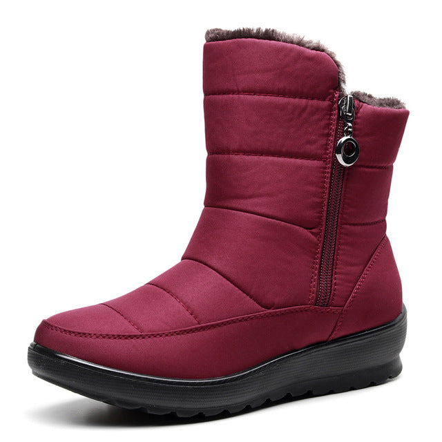 Anti-Slip Snow Boots with Fur Lined