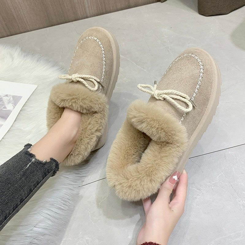 Slip On Fur Warm Shoes