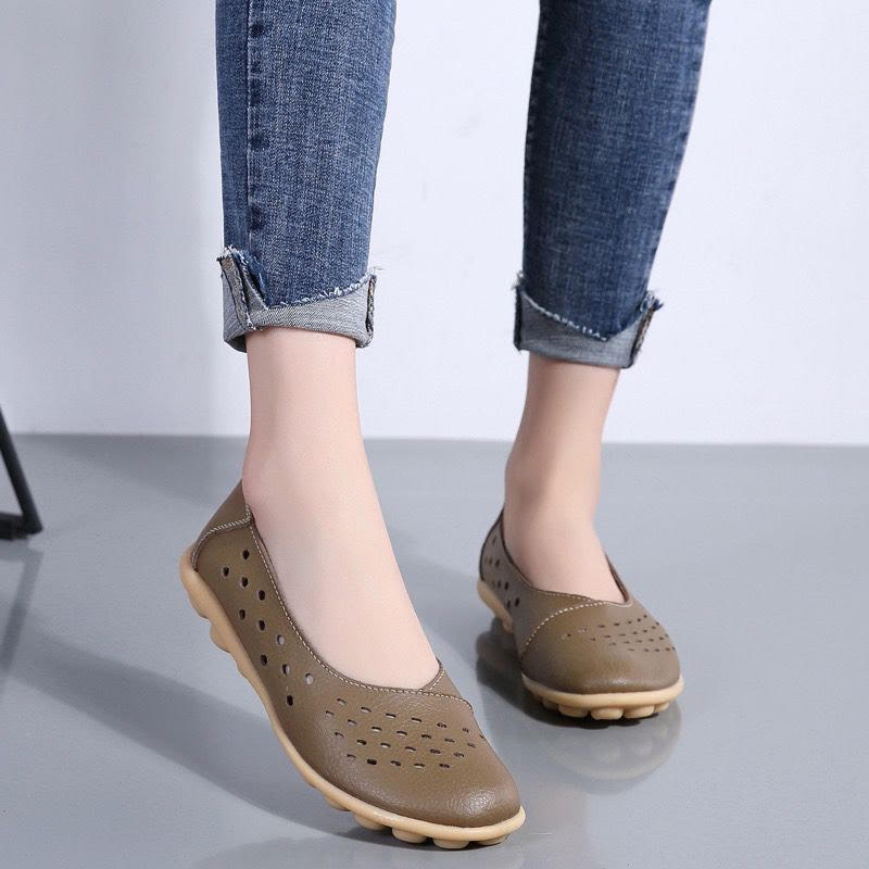Women's Flat Comfortable Soft Leather Shoes