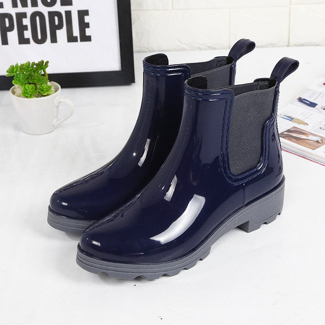 Rubber Waterproof Rain Boots