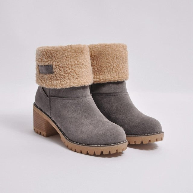 Winter Mid-Tube Women's Shoes