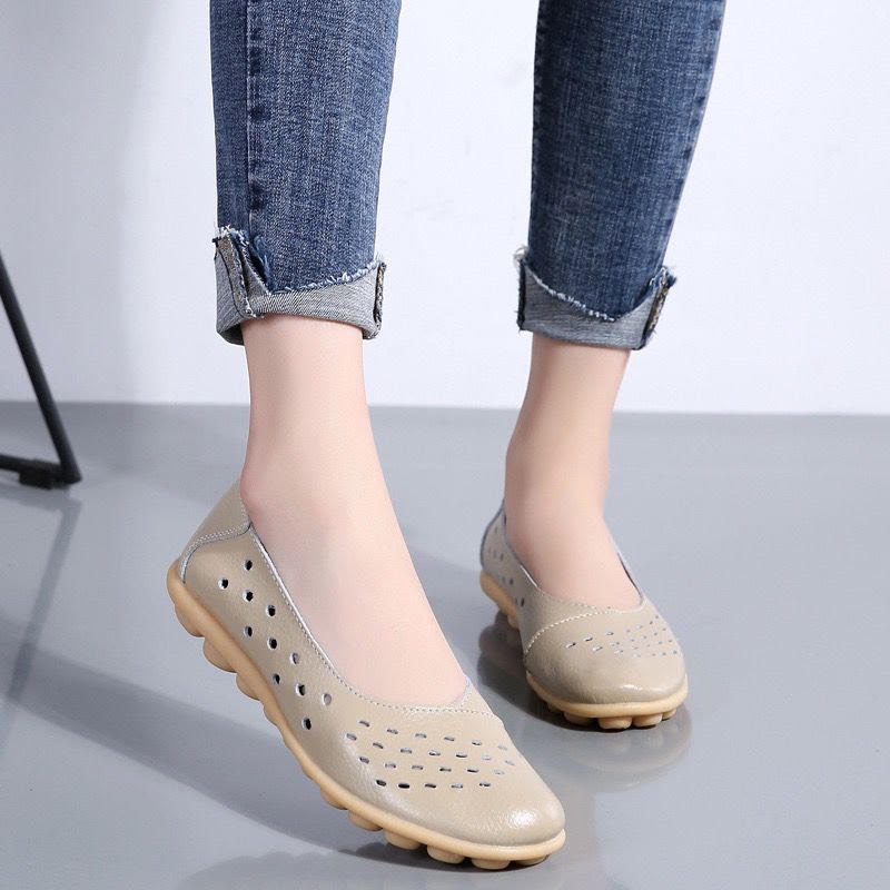 Women's Flat Comfortable Soft Leather Shoes