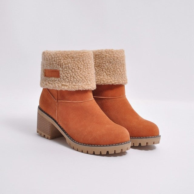 Winter Mid-Tube Women's Shoes
