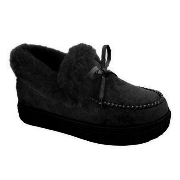 Slip On Warm Flat Shoes For Women