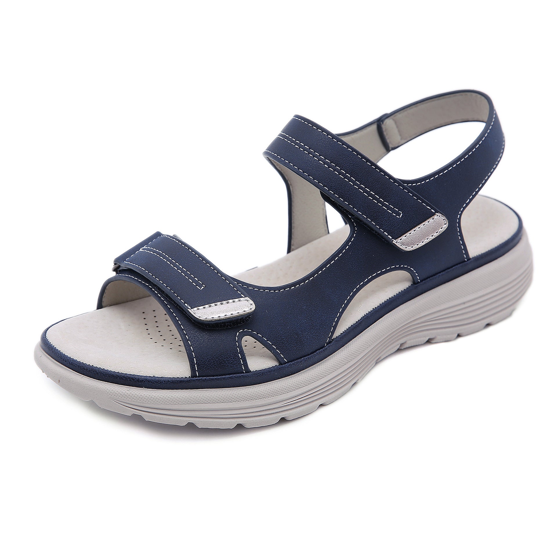 Slip-on Wedge Sandals