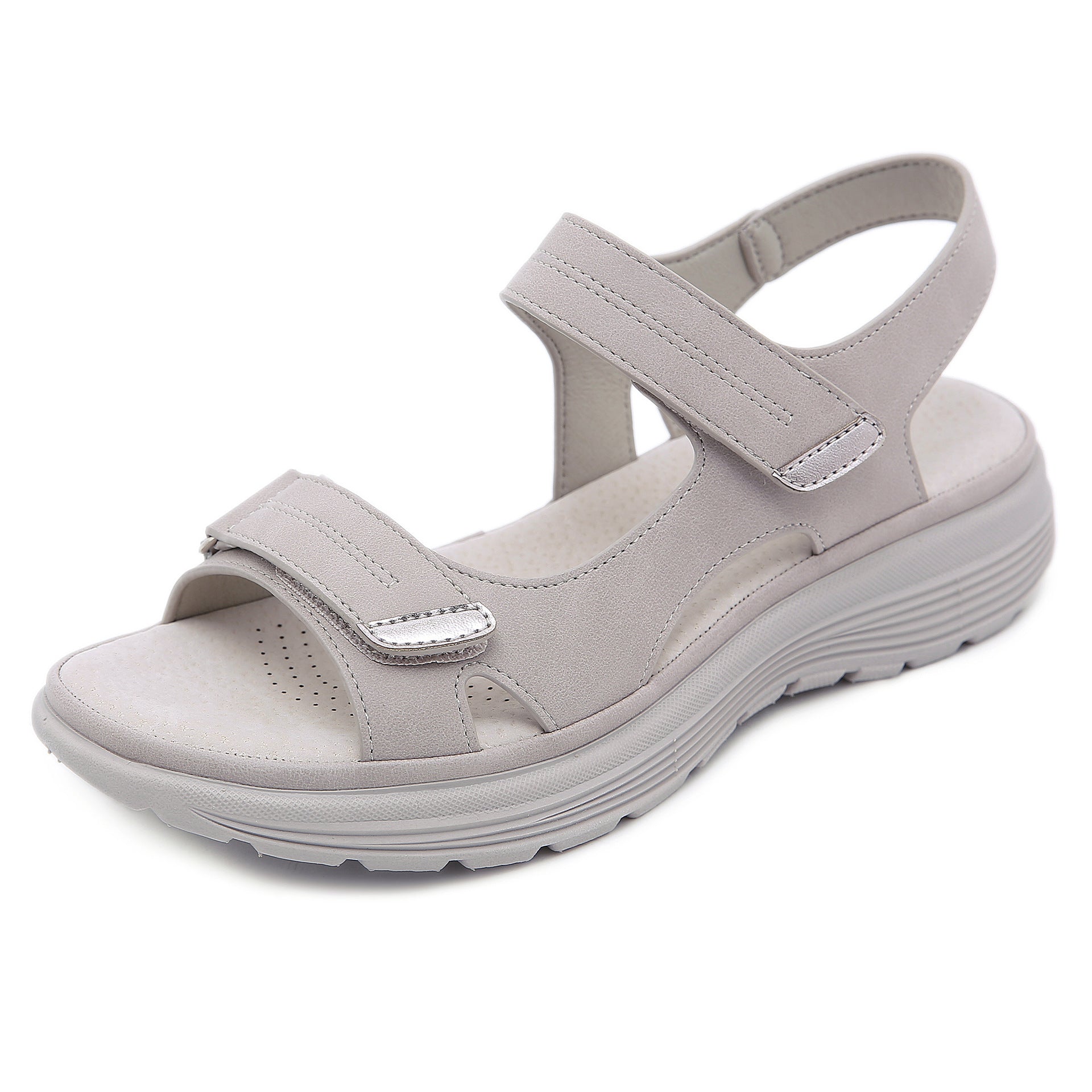 Slip-on Wedge Sandals